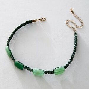 NWT Free People, Sweet Carolina Choker, Jade - NEW
